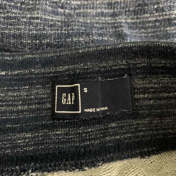 Gap Cotton Joggers Blue Space Dye S #4991 - Picture 5 of 7